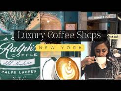 Only for Coffee Lovers️?Luxury Coffee Shops in Manhattan New York