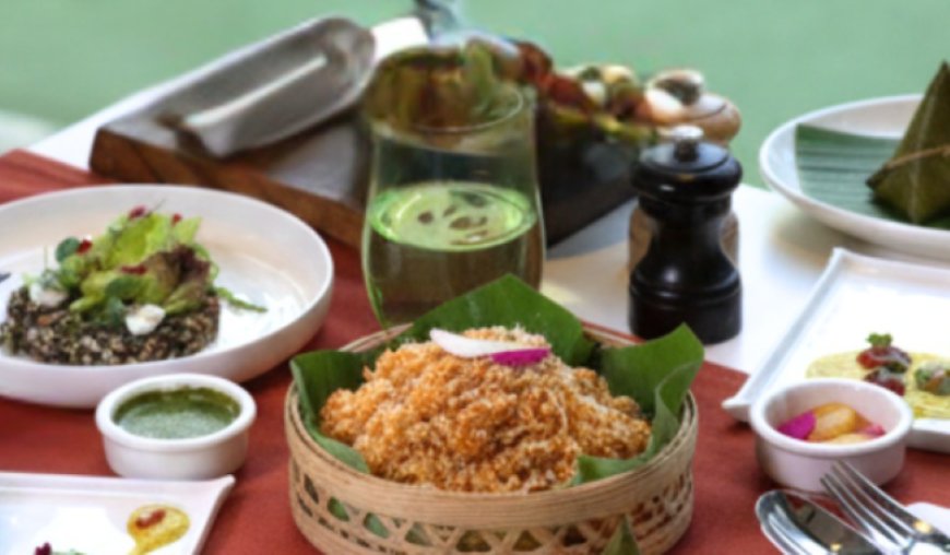 Farmer's Basket at Pluck – Aerocity – 4.6 Rating – ₹4500 approx for two, exclusive of taxes – Farm-to-Table Multi-Cuisine Buffet with Fresh Global Flavors & Elegant Ambience at New Delhi