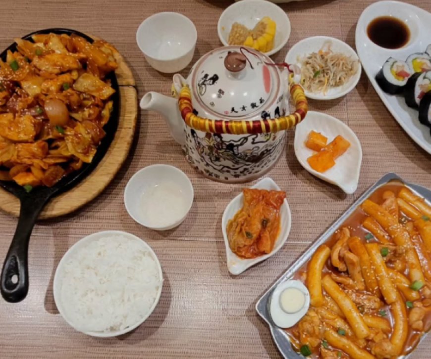 Busan Korean Restaurant – Majnu Ka Tila – 4.1 Rating – ₹1400 approx for two, exclusive of taxes – Authentic Korean Casual Dining with Live Grill & Kimbap at New Delhi