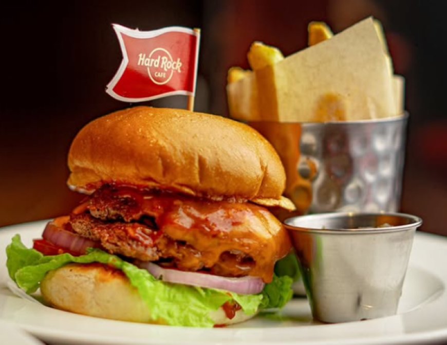 Hard Rock Cafe – Connaught Place – 4.3 Rating – ₹3000 approx for two, exclusive of taxes – Iconic American Rock-Themed Bar & Grill with Legendary Burgers & Live Music at New Delhi