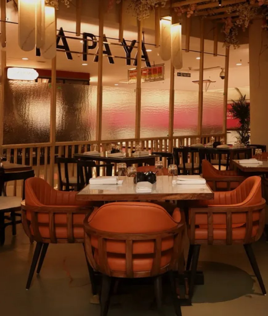 Pa Pa Ya – Saket – 4.4 Rating – ₹4000 approx for two, exclusive of taxes – Innovative Modern Pan-Asian Fine Dining with Sushi & Molecular Cocktails at Select Citywalk Mall, New Delhi